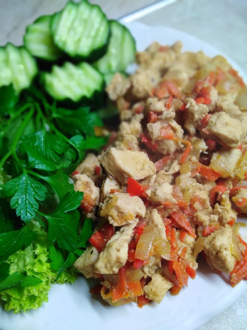 Куриное фрикасе