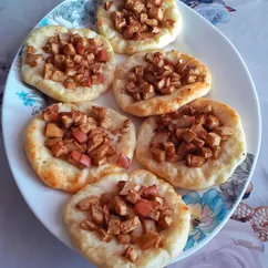 Пп ватрушки с яблоком и корицей