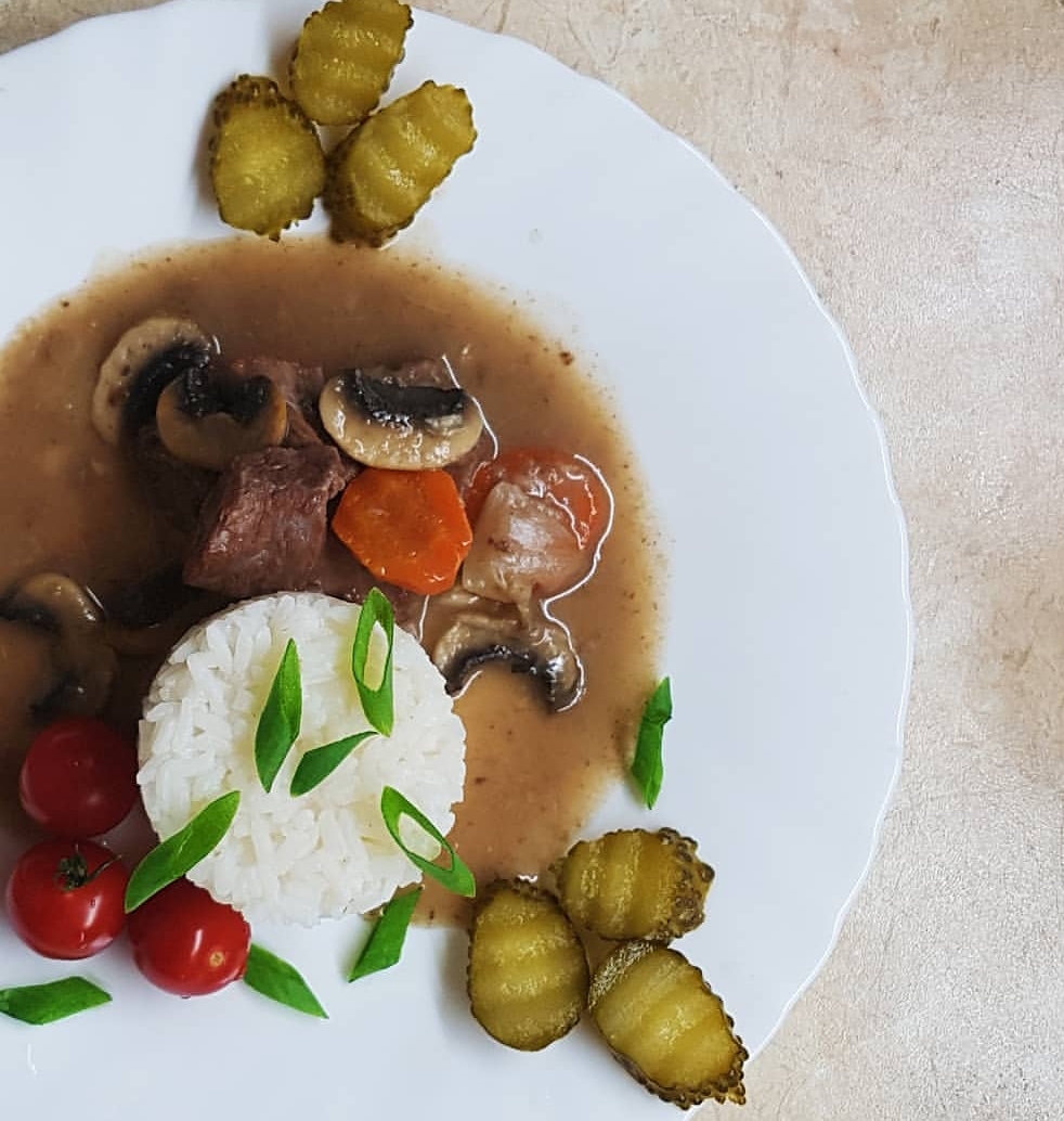 Boeuf Bourguignon или говядина в вине