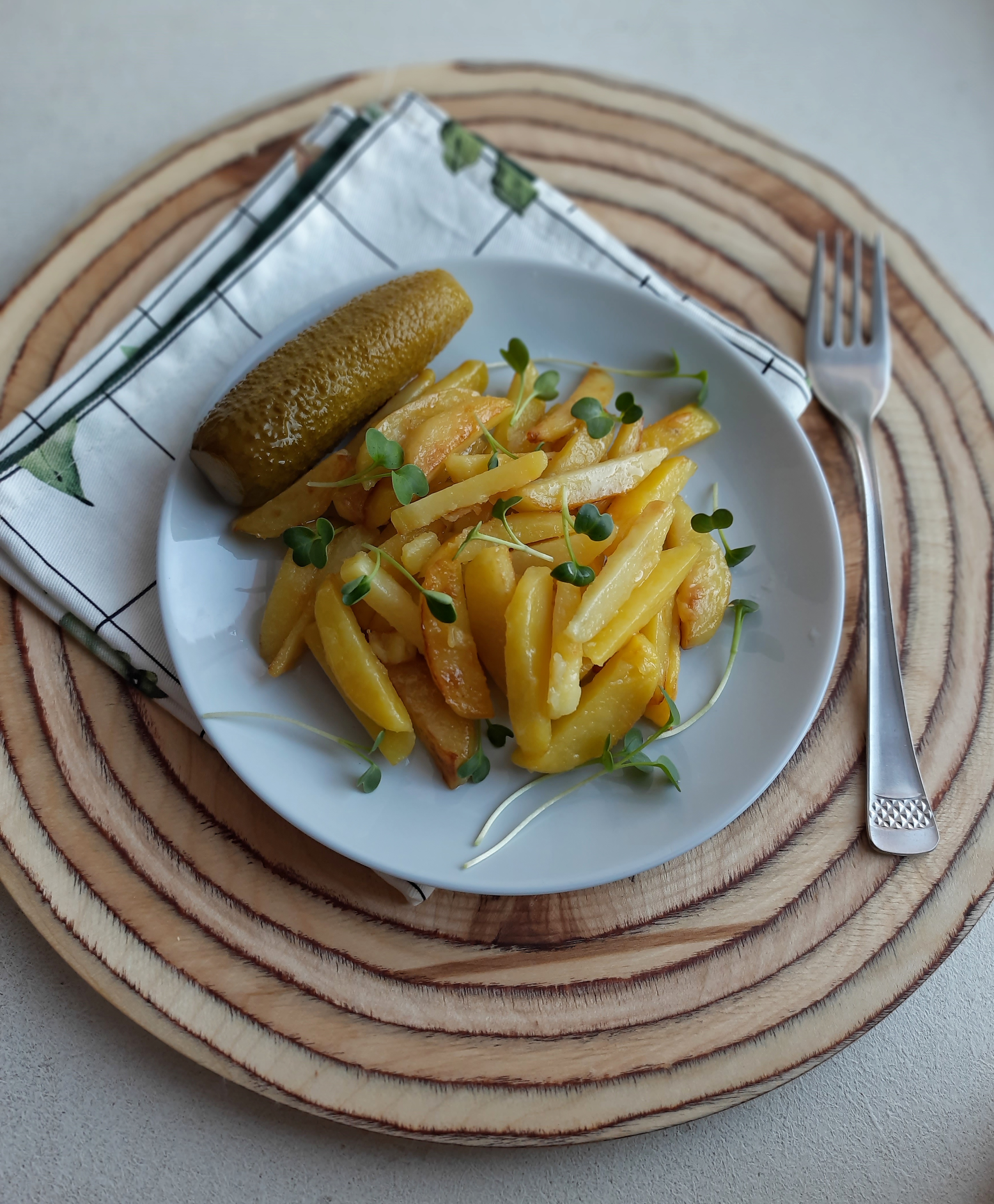 Картофель жареный