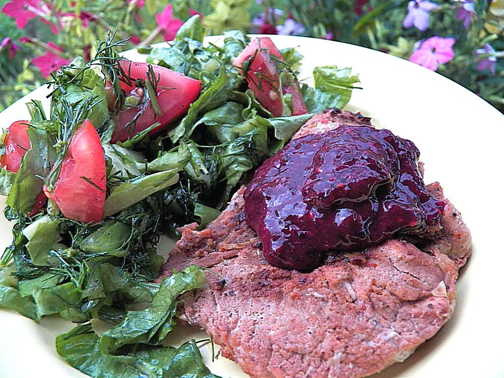 Соус из чёрной смородины