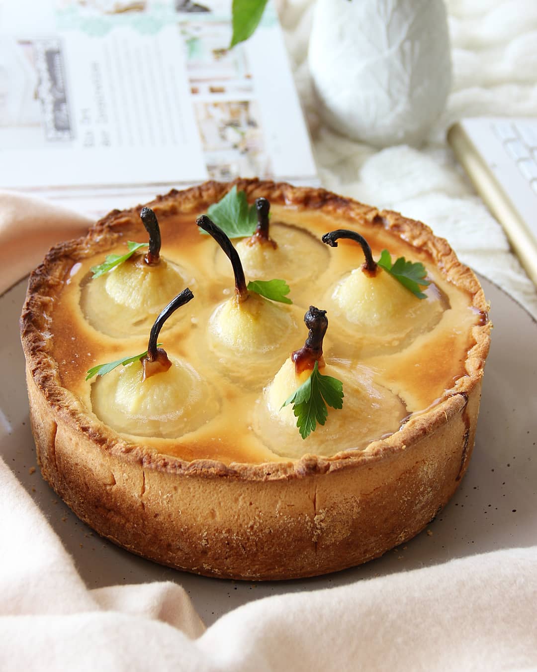 Тарт «Груша в хрустале»