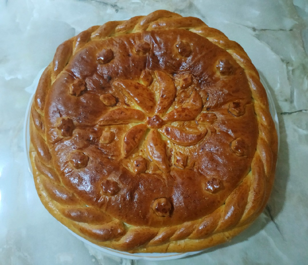 Пирог с фаршем и картошкой - рецепт автора Elena Lisenko