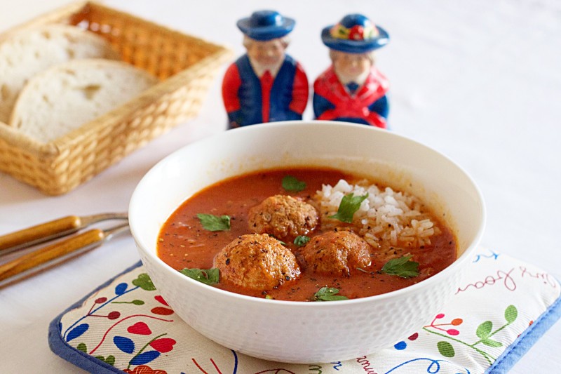Мексиканский суп с фрикадельками.Albondigas Soup