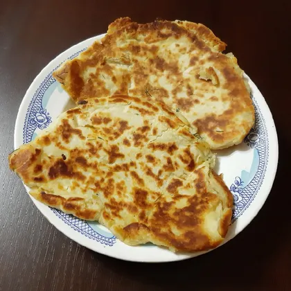 Хачапури с сыром и укропом