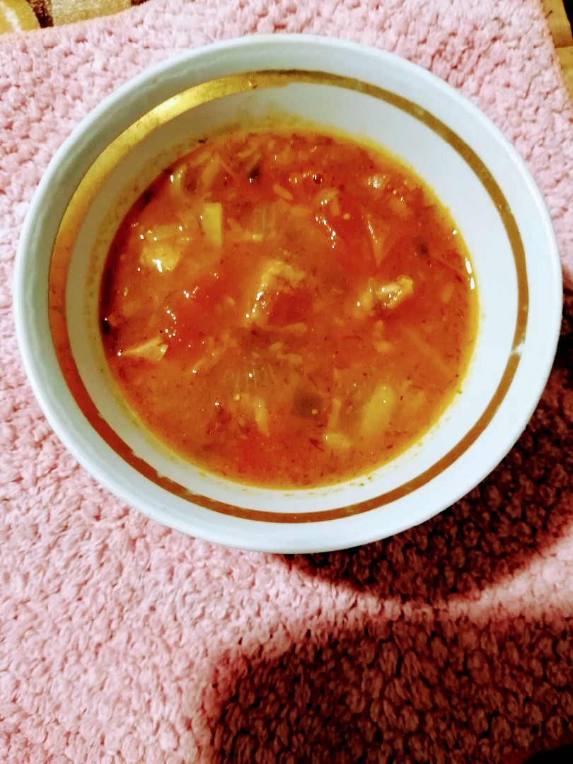 Овощной суп "Кавардак"
