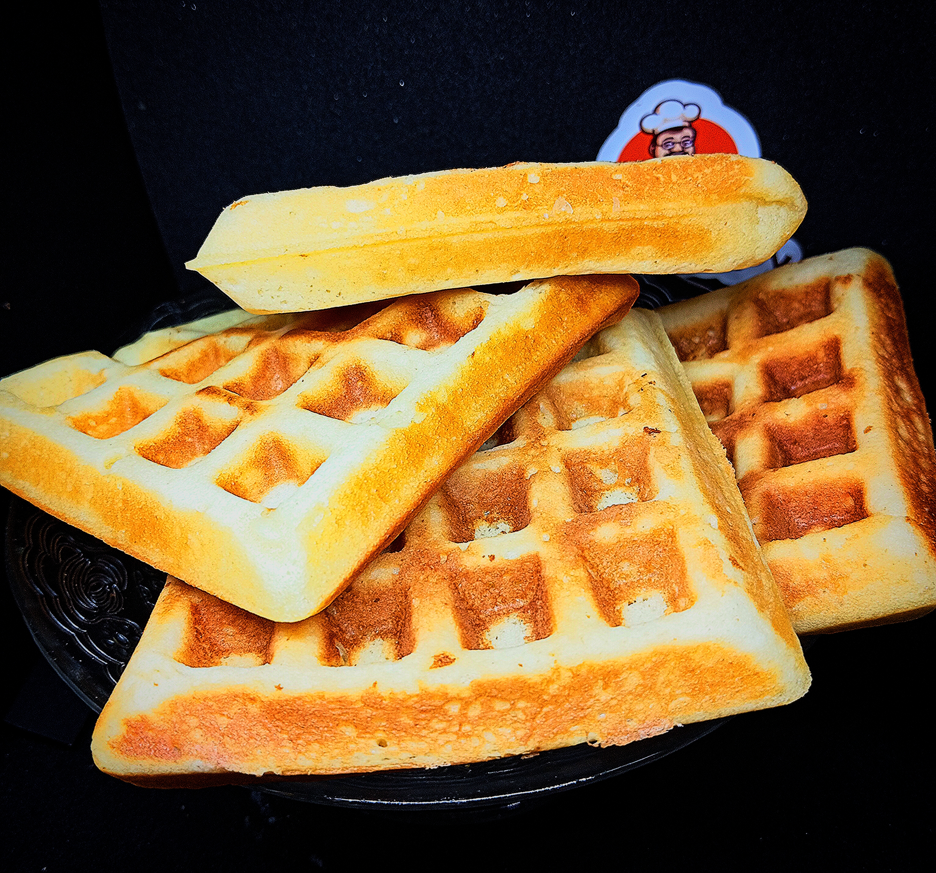 Венские вафли на кефире