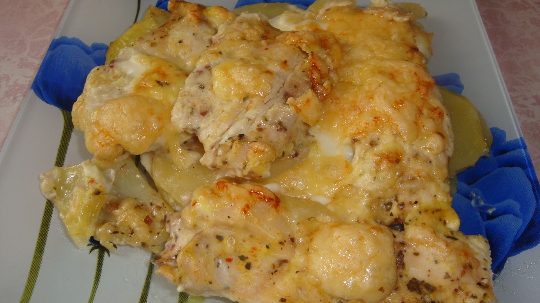 Мясо по французски