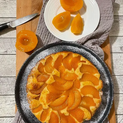 Персиковый пирог 🥧