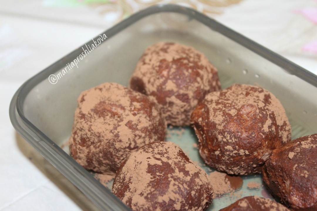Пп шоколадно-сырные трюфели
