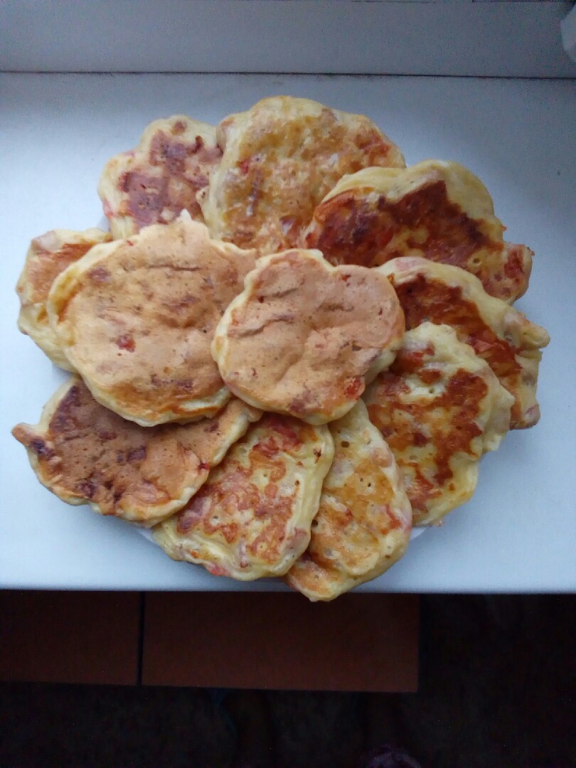 Оладушки как пицца