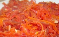 Овощная постная закуска горячая
