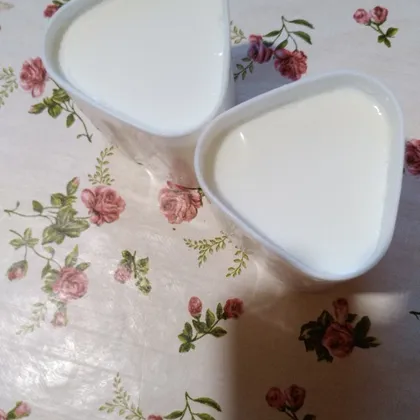 Домашний сливочный йогурт