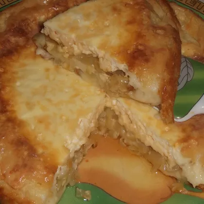 Сырно-луковый пирог "Амка"