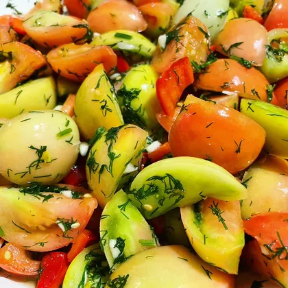 Рецепт маринованные зеленые помидоры. 