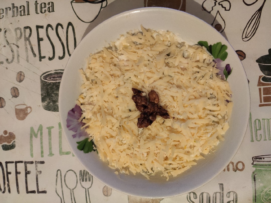 Лёгкий белковый салатик