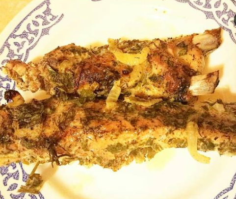 Свиные ребрышки в маринаде