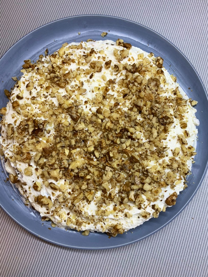 Морковный торт