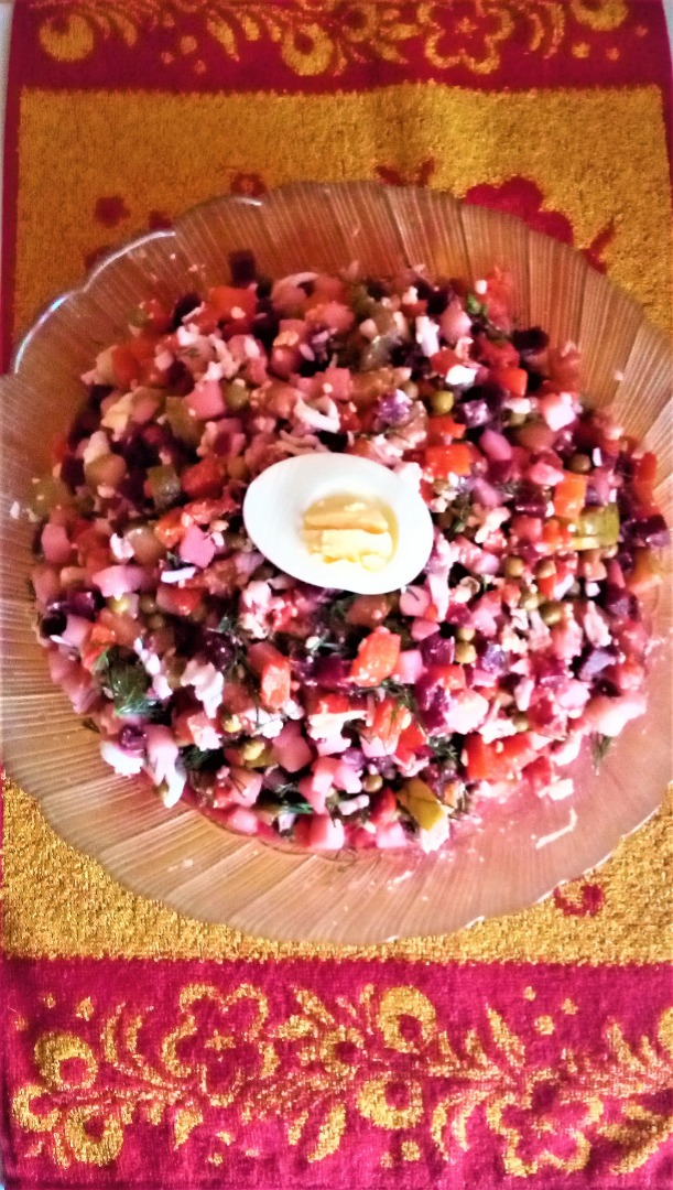Винегрет  с  сюрпризом