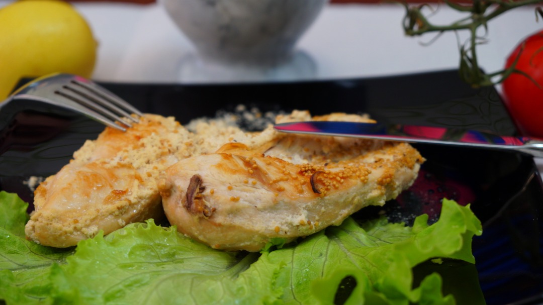 Курица в сливочном соусе на сковороде с чесноком: рецепт с фото пошагово