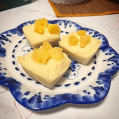 Творожные кексы с ананасом