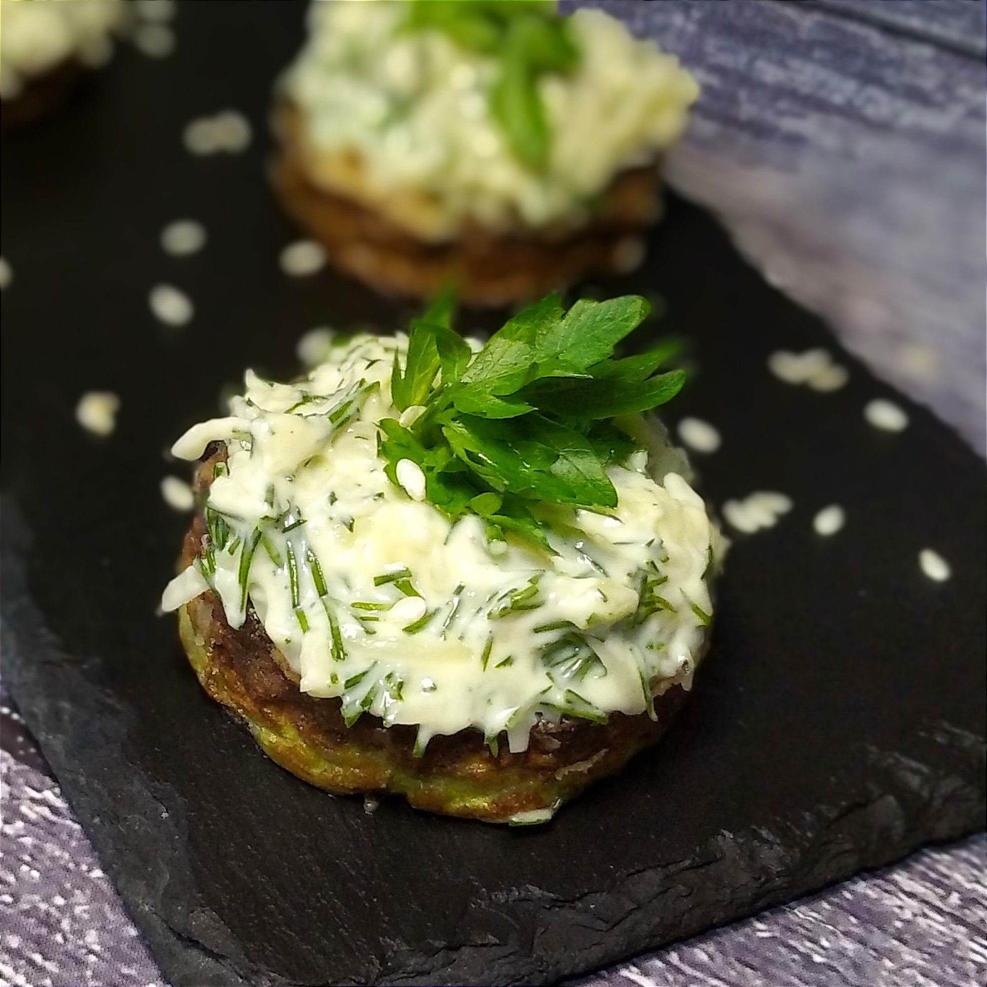 Закуска из кабачков с сыром