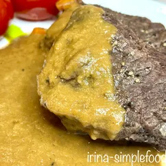 Говядина, запеченная в глиняном горшке