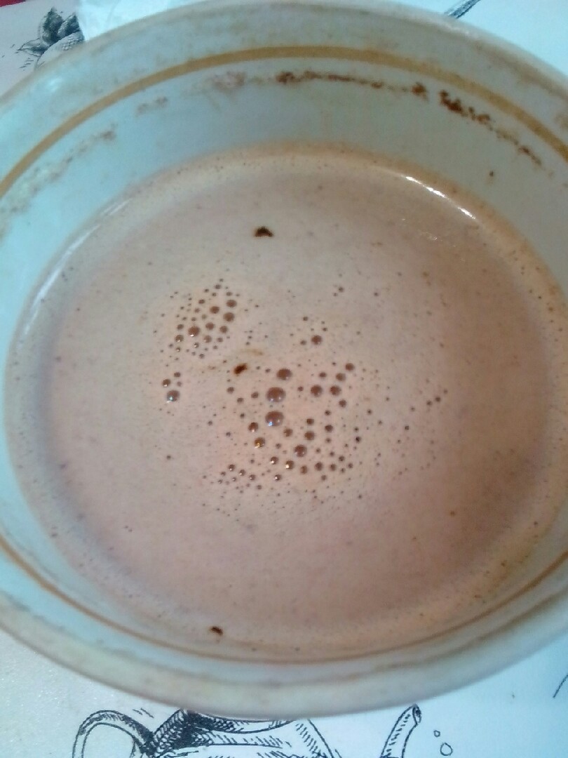 Какао с кофе