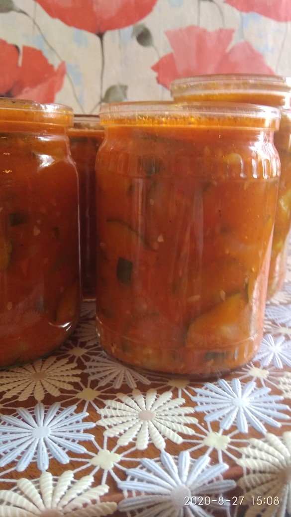 Лечо из огурцов
