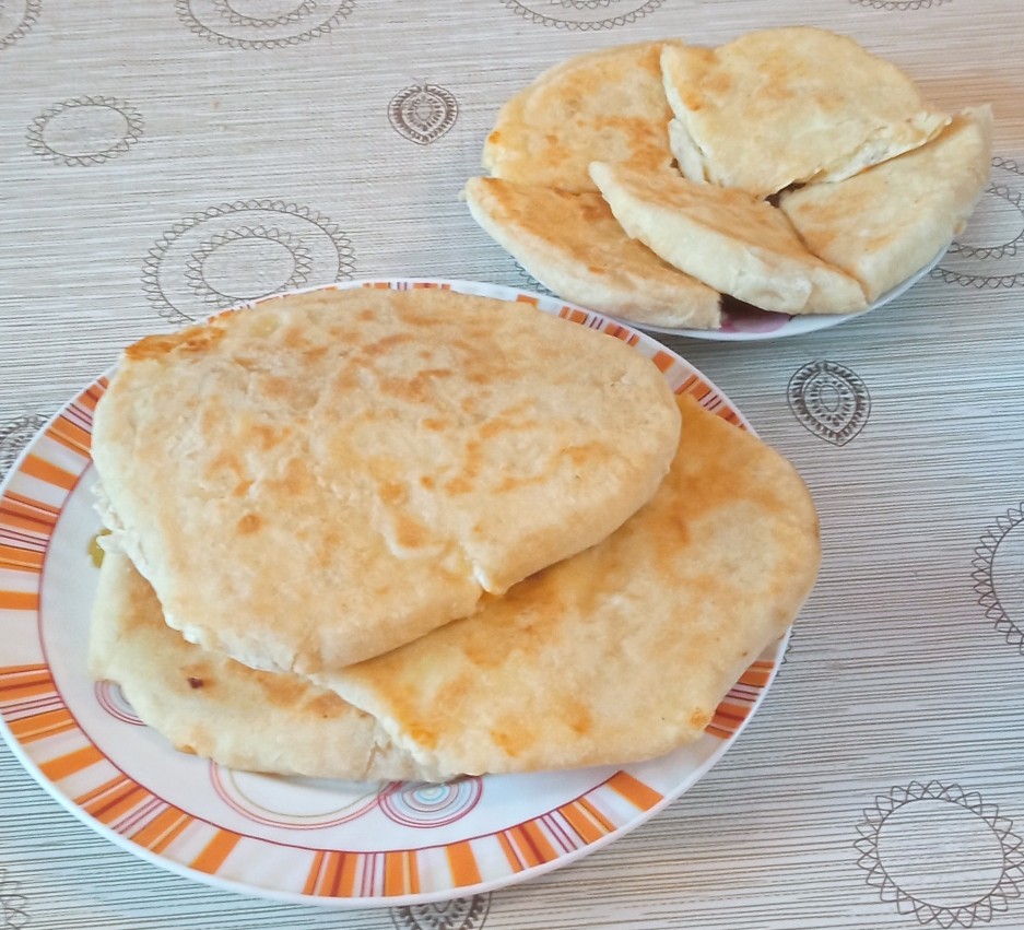 Лепёшки с сыром