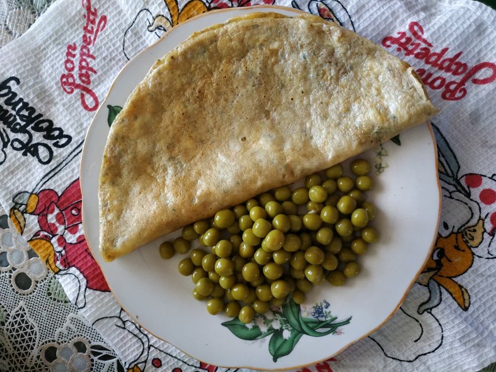 Яйцеблин с отрубями