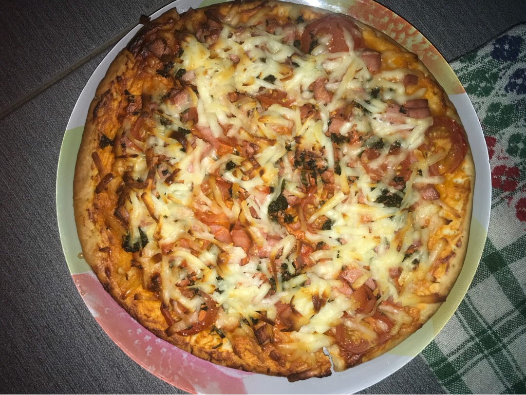 Пицца 🍕на завтрак
