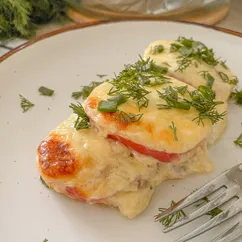 Мясо по-французски с грибами 👩🏻‍🍳