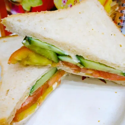 Овощной сэндвич