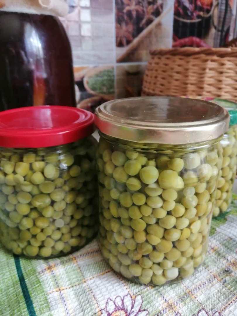 Консервированный горошек "Три чайных ложки"