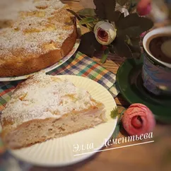 Яблочно-медовый пирог  