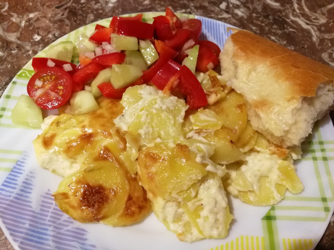 Гратин (гратен) - запечённый картофель со сливками и сыром рецепт с фото пошагово - эталон62.рф