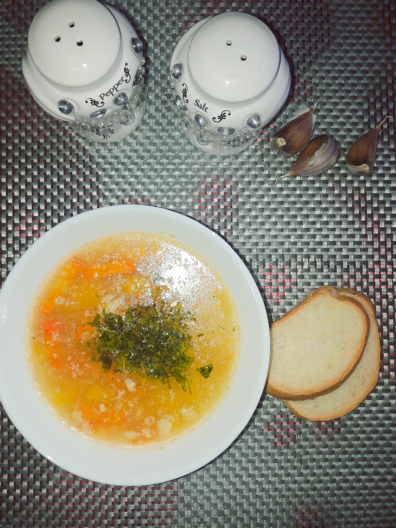 Чечевичный суп с тыквой 🥕🎃