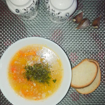 Чечевичный суп с тыквой 🥕🎃