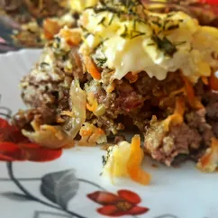 Печень куриная с овощами