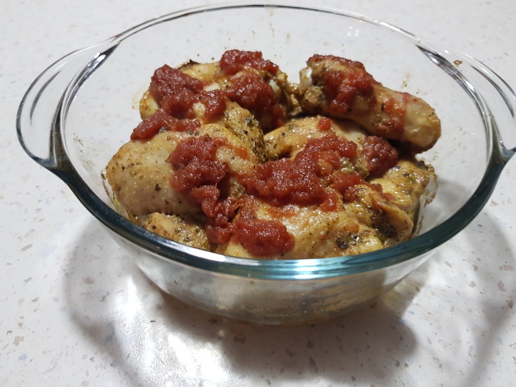 Куриные крылышки под маринадом