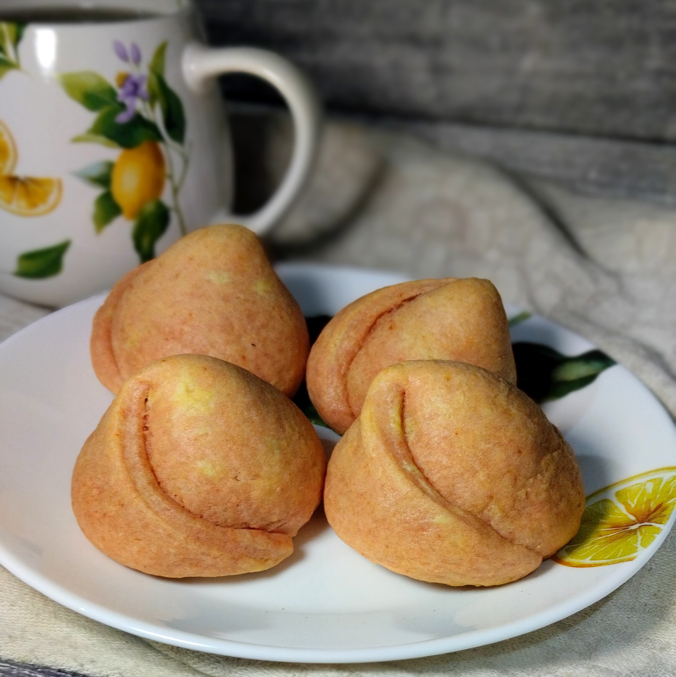 Печенье тюльпаны с ореховой начинкой