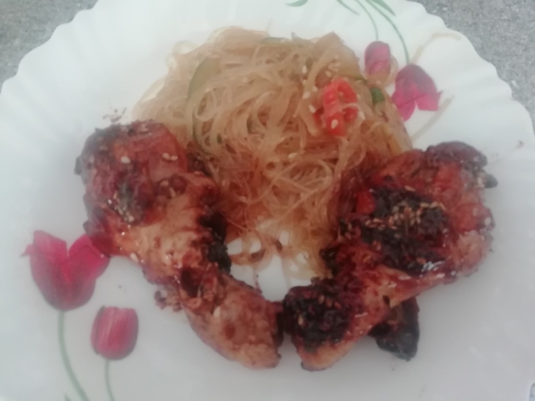 Курица Терияки с фрунчозой