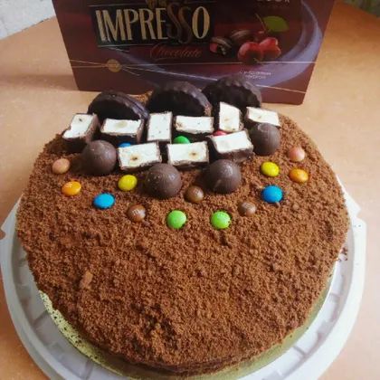Шоколадный торт 'Черный принц'#Летниедесерты