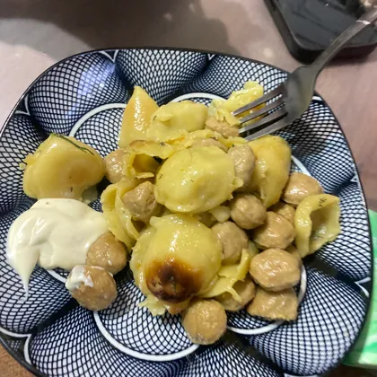 А-ля «золотые пельмешки»