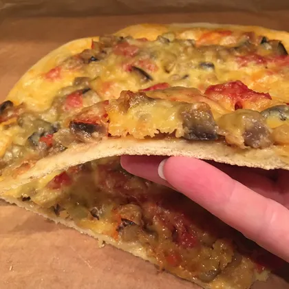 Тесто для пиццы 🍕 бездрожжевое
