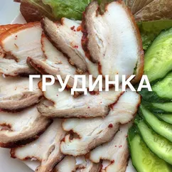 Грудинка в луковой шелухе