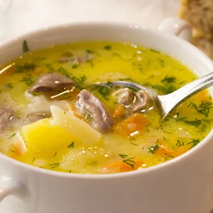 Вкусный сливочный суп