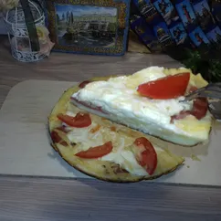 🍕🍳пицца на сковороде 🍕🍳