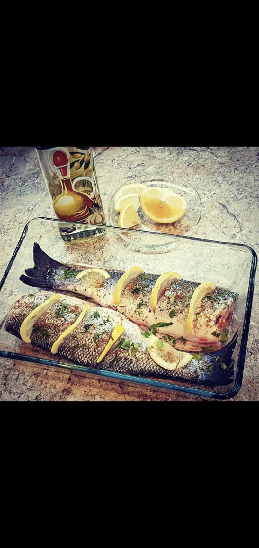 Сибас в духовке